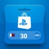 PlayStation Network Card USD 30 QA