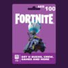 Fortnite AED 100 PC Epic Games Gift Card AE