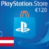 PlayStation Network EUR 120 Gift Card AT